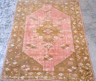 Turkish Oushak rug 7242